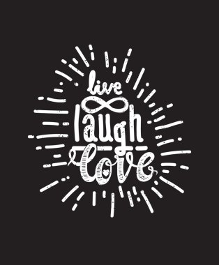 Poster canlı gülmek aşk siyah