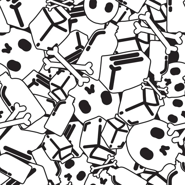 Graffiti seamless pattern — Stock Vector