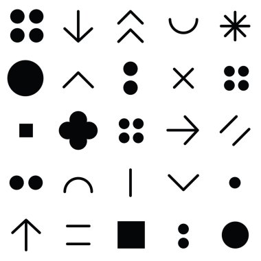 Dikişsiz desen geometrik şekiller