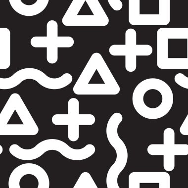 Evrensel vektör seamless modeli çizilmiş, doodles