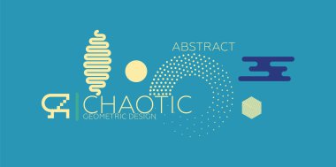 Soyut geometrik kompozisyon