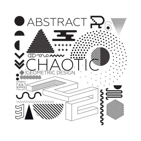 Composición geométrica abstracta — Archivo Imágenes Vectoriales