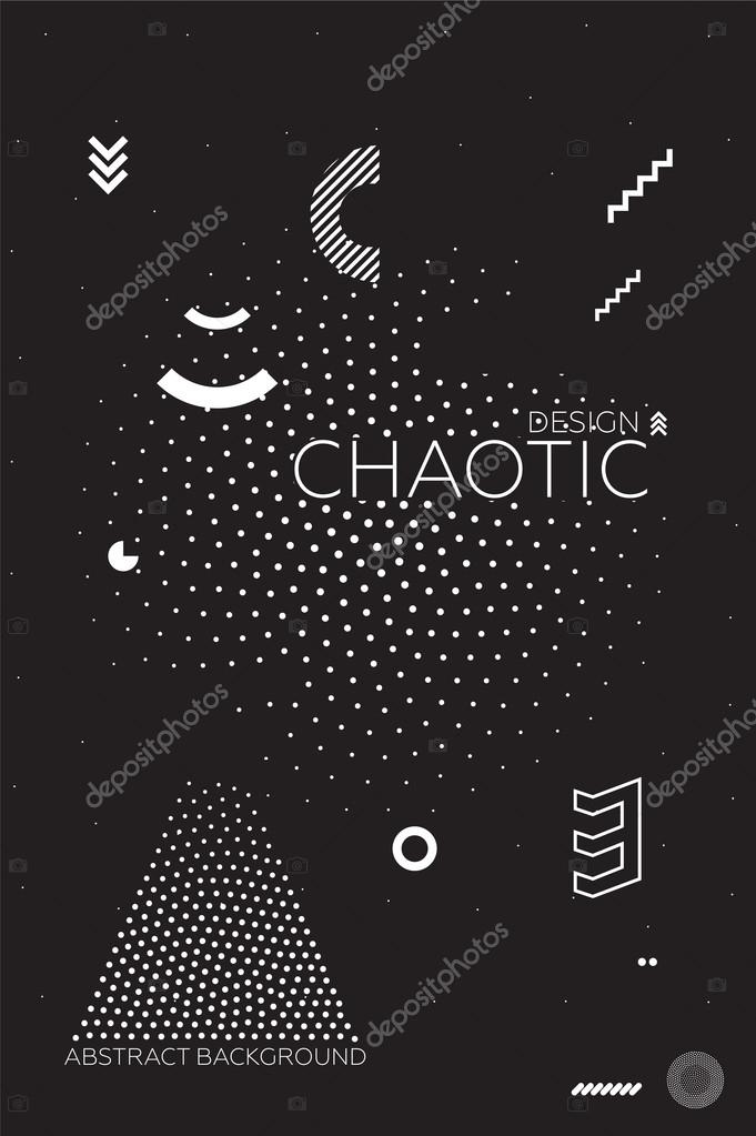 Vector abstract geometric background. Digital image data distortion. Minimalism image  background for your designs. Chaos aesthetics of random geometric form. Digital decay.