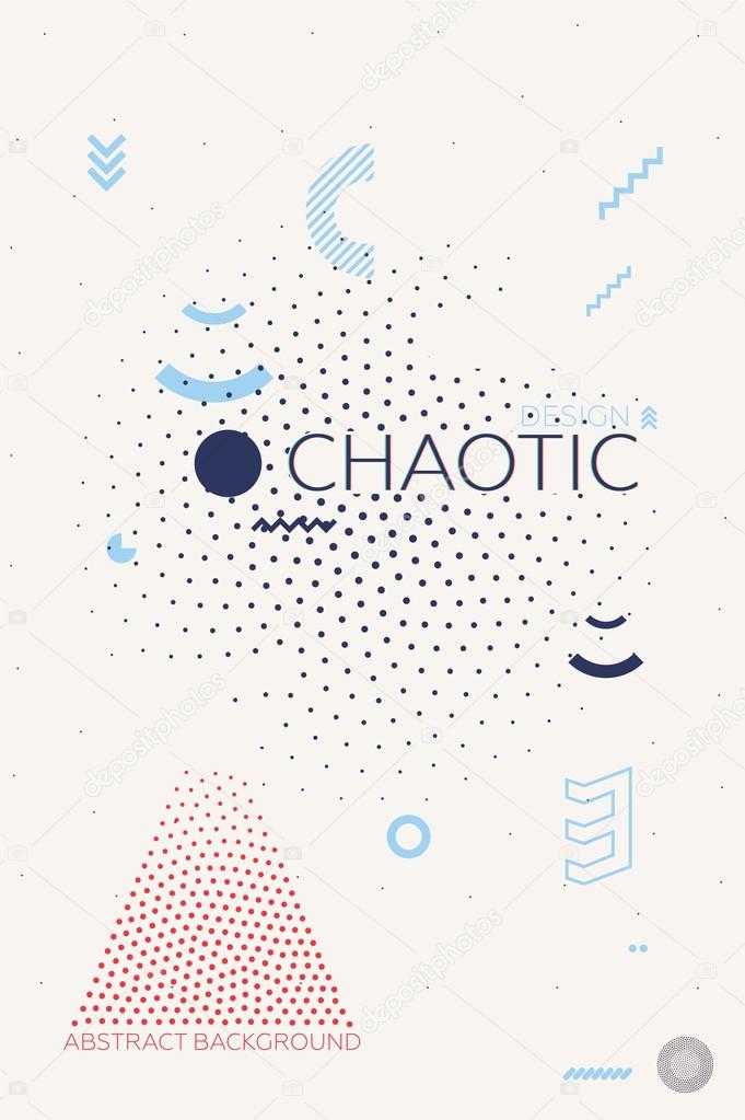 Vector abstract geometric background. Digital image data distortion. Minimalism image  background for your designs. Chaos aesthetics of random geometric form. Digital decay.