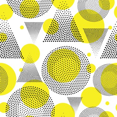 Vektör geometrik kusursuz desen