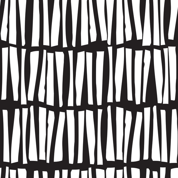 Seamless pattern with hand drawn vertical lines. Vector illustra