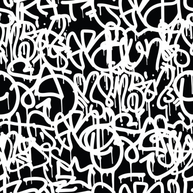 Graffiti arka plan seamless modeli