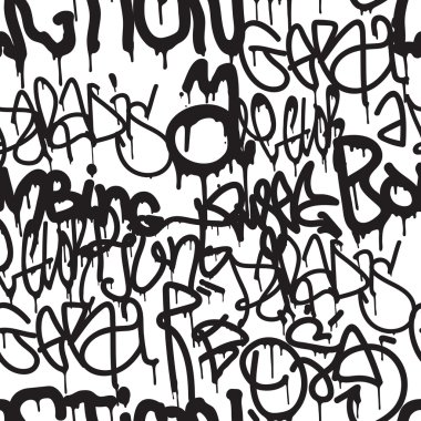 Graffiti arka plan seamless modeli