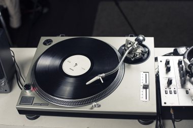 Dj mikser yakın çekim