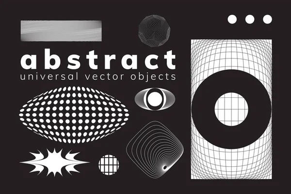 Diseño Reimaginado Retro Futurismo Estilo Brutalista Nueva Mirada Diseño Con — Archivo Imágenes Vectoriales