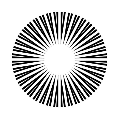 Garip Vektör Şekli beyaz arkaplanda izole edildi. Geometrik figür logo web sitesi sosyal medya tişörtleri bilim kurgu sahneleri için biçilmiş kaftan.