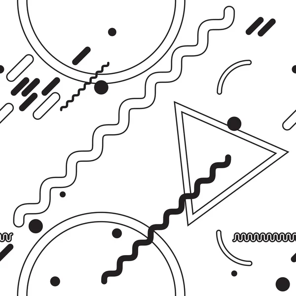 Geométrica abstrato Padrão sem costura — Vetor de Stock