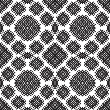 embroidery ethnic geometric seamless patterns 