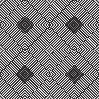 Soyut seamless modeli. Modern şık doku geometrik arka