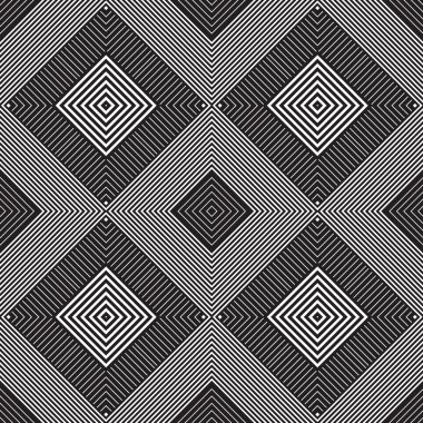 Soyut seamless modeli. Modern şık doku geometrik arka