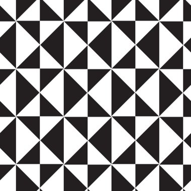 Vektör seamless modeli. Modern geometrik doku, üçgenler abs