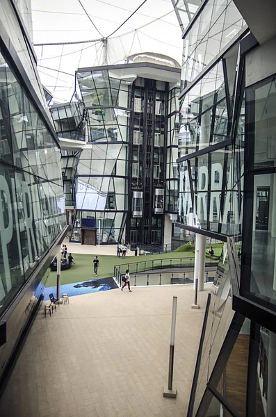 Interior da Lasalle College of the Arts. Singapura, Winstedt Roa — Fotografia de Stock