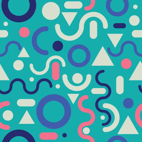 Memphis fashion style modern pattern background — Stock vektor