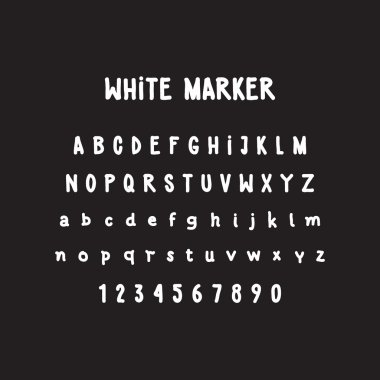 Etiketler, başlıklar, afiş vb için evrensel yazı tipi alfabe vektör yazı tipi