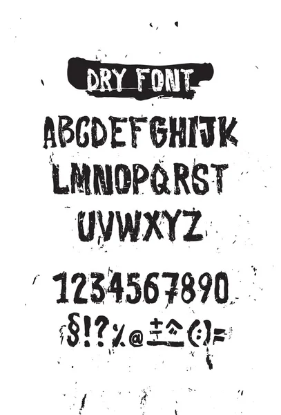 Universelle Schrift-Alphabet-Vektorschrift für Etiketten, Überschriften, Poster usw. — Stockvektor