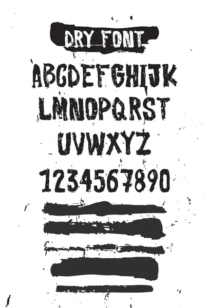 Fonte alphabet universel police vectorielle pour étiquettes, titres, affiches, etc. — Image vectorielle
