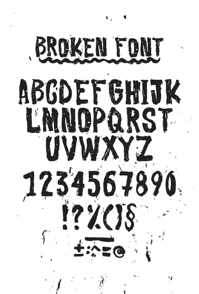 Fonte alphabet universel police vectorielle pour étiquettes, titres, affiches, etc. — Image vectorielle