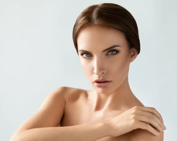 Beautiful woman face — Stock Photo, Image