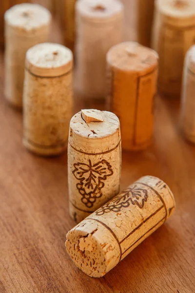 Különböző bor parafa — Stock Fotó