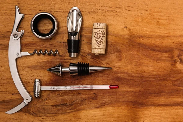 Différents outils de vin — Photo