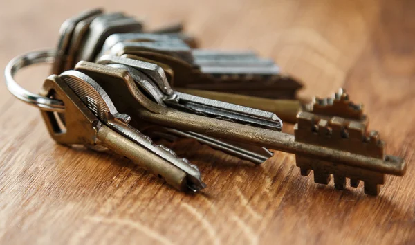 Massa olika nycklar — Stockfoto