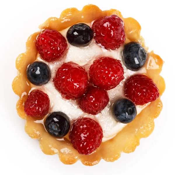 Sweet cake with berries — Stock Photo, Image