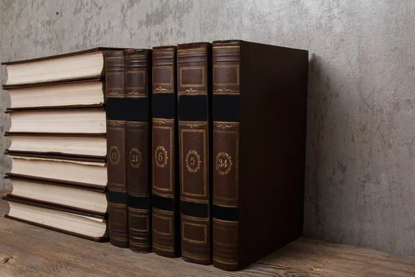 Old books closeup — Stock Photo, Image