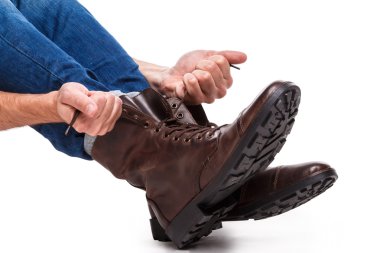 adam bağlama Ayakkabı