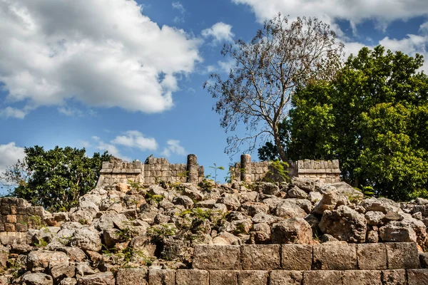 Starożytne ruiny w Chichen Itza — Zdjęcie stockowe