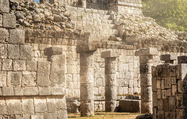 Starożytne ruiny w Chichen Itza — Zdjęcie stockowe