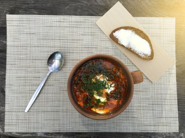 Baharatlı balık çorbası