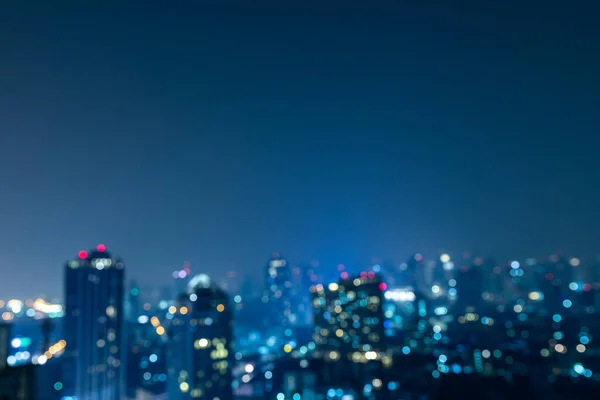 Blurred Lights Modern City — Stock Photo, Image