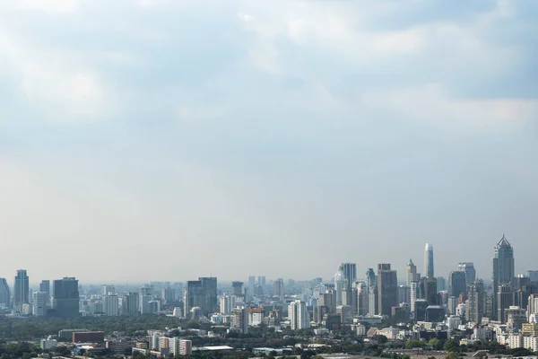 Vista Panoramica Della Moderna Città Bangkok — Foto Stock