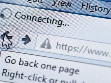 Web sitesi üstünde belgili tanımlık perde ile görüntüleme