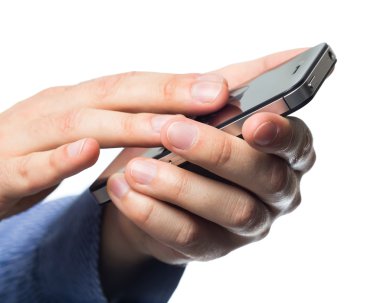 Akıllı telefon tutarak