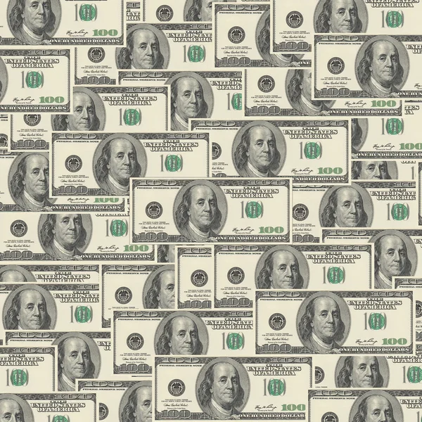 American hundred dollar bills — Stock Photo, Image