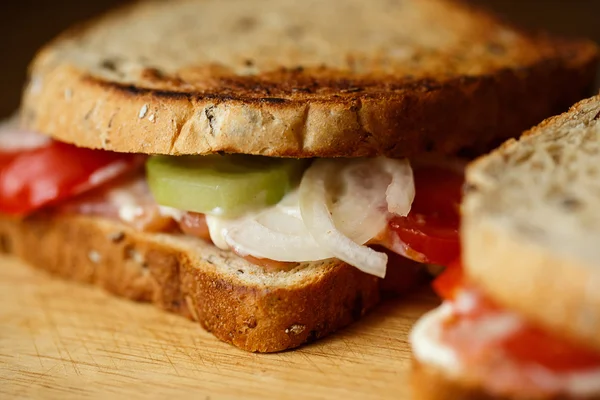 Home made sandwiches — Stock Photo, Image