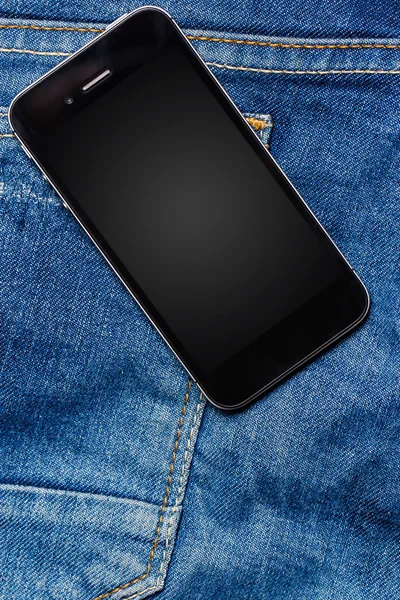 Phone in pocket — Stock Photo, Image