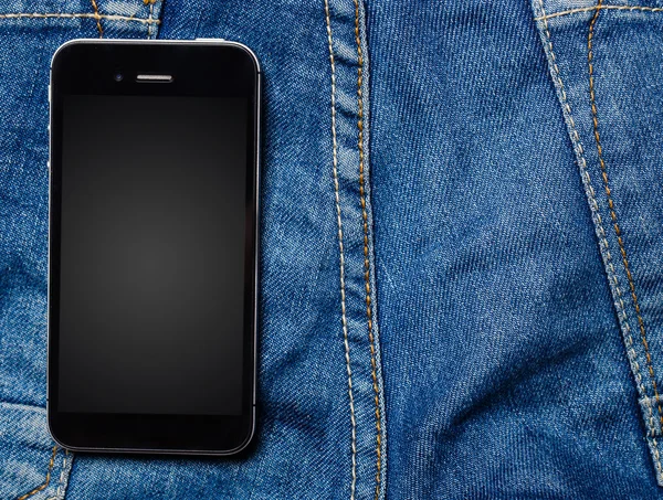 Phone in pocket — Stock Photo, Image