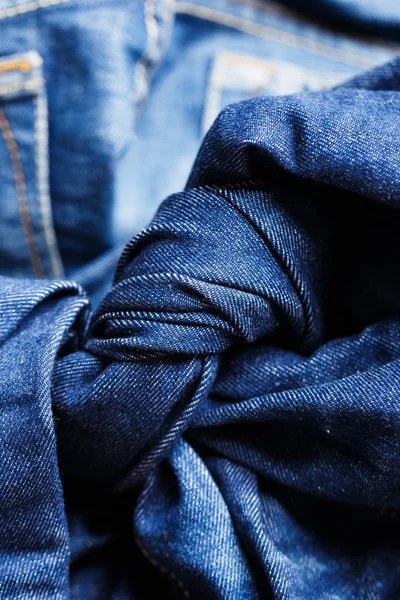 Tessitura jeans — Foto Stock
