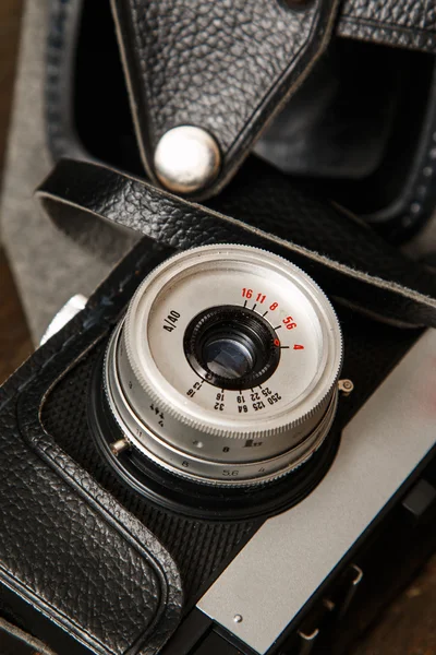 Retro fotocamera — Stockfoto