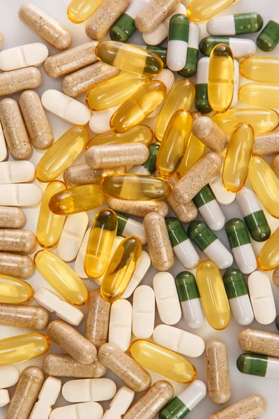 Different colorful pills — Stock Photo, Image