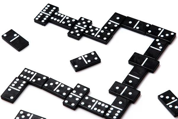 Pieces of domino — Stock Photo, Image