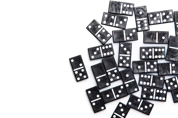 Pieces of domino — Stock Photo, Image