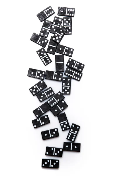 Pezzi di domino — Foto Stock